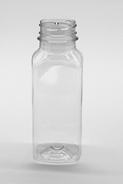 Quadratische PET-Flasche 250ml